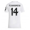 Real Madrid Aurelien Tchouameni #14 Hemmatröja Dam 2024-25 Korta ärmar